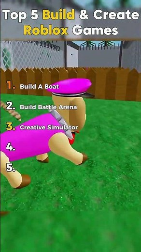 Top 5 Build & Create Roblox Games 🏗️🔥 || #roblox #building ‪@TheRealDSlaYz‬