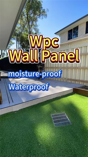 It's called the WPC Longboard，It is easy and fast to install，and can be made into fenses and walls#wpcwallpanel #fence #wall #greenview #popular