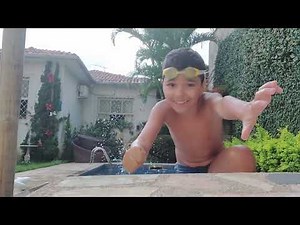 Eu fiz O DESAFIO NA PISCINA! #2