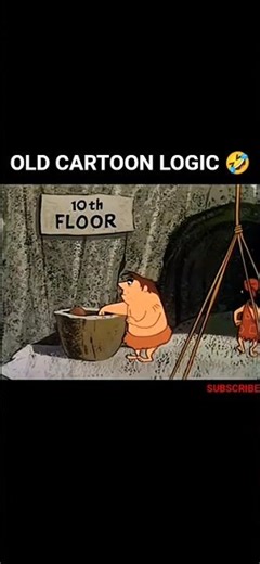Old Cartoon Logic was something else 🤣 #viral #trending #cartoon #old #funny #shorts