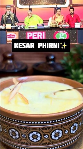 🌸CWC7 Kesar Phirni😍‼️|கேசர் பிர்னி|Must try recipe#viral #cwc #vijaytelevision #food #phirnirecipe