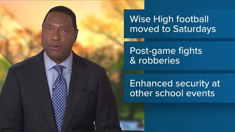 Wise High School in Prince George's County will move football games to Saturdays