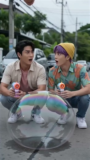 She Walked on a GIANT BUBBLE?! 🫧 Our Prank BACKFIRED! 😱