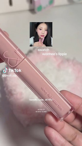 Exploring Wonhee's Lippie: Custard Mauve Lip Swatch