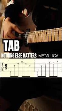 How to play “Nothing Else Matters” – Metallica #guitar #tabs #auladeguitarra #nothingelsematters