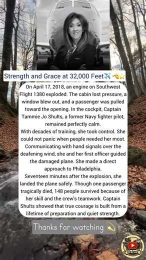 Strength and Grace at 32,000 Feet✈️ 🫡⭐️ #shorts #shortvideo #news #crash #history