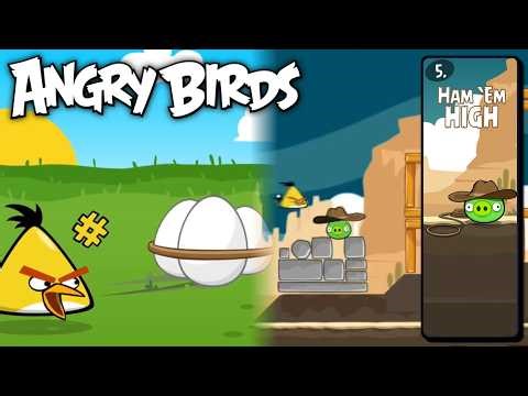 Angry Birds Classic — Ham 'Em High (Full Chapter Gameplay Walkthrough)
