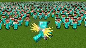 minecraft manhunt, but I hunt 100 speedrunners