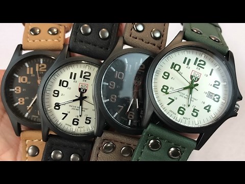 SOKI Vintage Classic Date Sport Watch Review