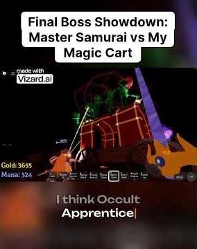 Final Boss Showdown Master Samurai vs My Magic Cart | Dead Spells