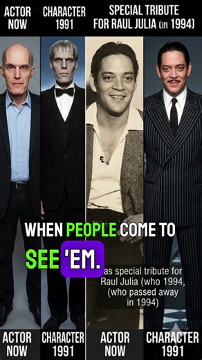 ADDAMS FAMILY THEN AND NOW