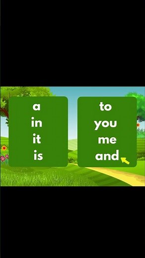 Basic Sight Words for Kids - Part 3