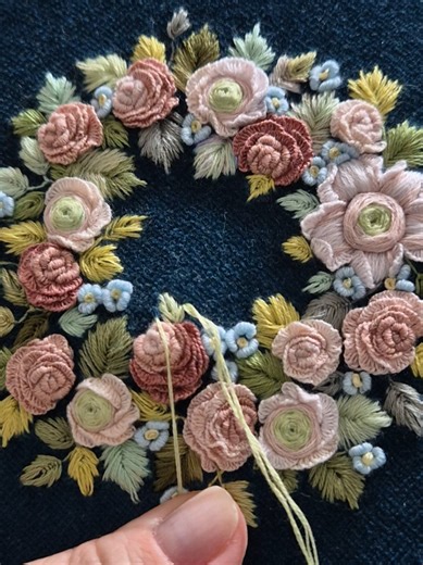 Creating Elegant Floral Designs with Simple Stitches