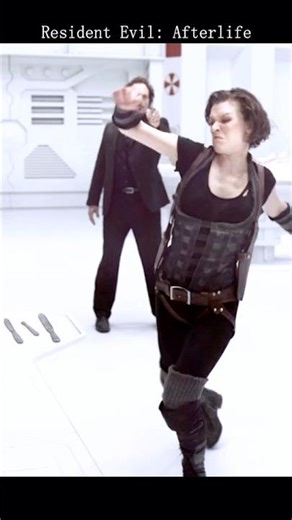 #film #movie Axe-Wielding MONSTER in the Shower! 😱🪓 | Alice vs. The Executioner | Resident Evil: