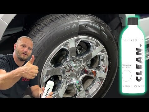 New CLEAN by Pan The Organizer Tire Dressing!