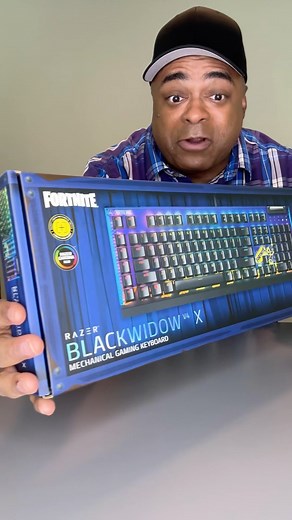10K views · 114 reactions | Unboxing the @Razer Fortnite PC keyboard, mouse, headphones & desk map. Link in bio! Product provided by Razer. | Lamarr Wilson | Facebook