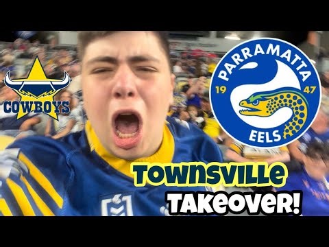 Golden point thriller?!! Cowboys vs Parramatta Eels NRL Matchday Vlog