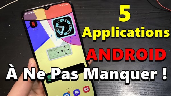 Top 5 Des Meilleures Applications Android 2025 À Télécharger Absolument