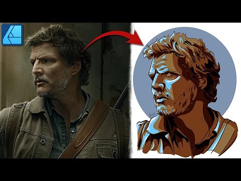 How To Create A Vector Portrait in Affinity Designer | Following The Creative Session