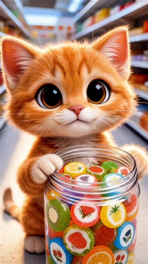 Adorable Cat Cartoon Animation for Kids