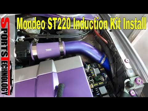 Ford Mondeo mk3 st220 K&N induction kit install, how to.