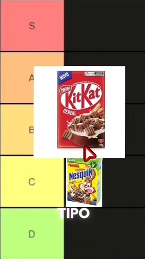 RANKEANDO CEREAIS? #shorts