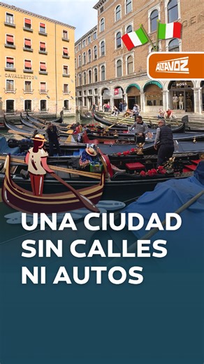 UNA CIUDAD DONDE EL CARRO NO SIRVE 🚤 En Venecia, moverse en carro es simplemente imposible. Aquí, las ambulancias son lanchas, la policía navega… y el transporte público flota. Porque en esta ciudad, cada salida de casa… empieza en el agua. ¿Podrías vivir en un lugar así? 🤔