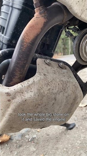 Bash Plate Saved my Engine