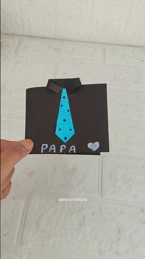 Easy Father's Day Card Making #fathersday #diycard #howtomakefathersdaycard #fatherslove