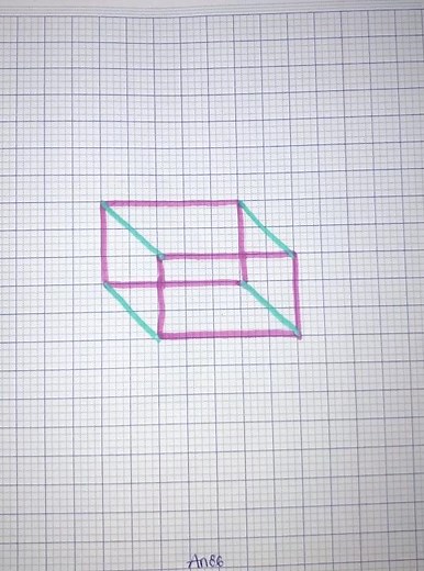 How to draw a rectangular prism