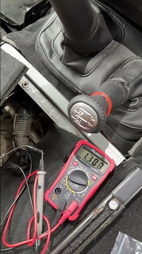 Puma Defender Reverse Switch Multimeter Test