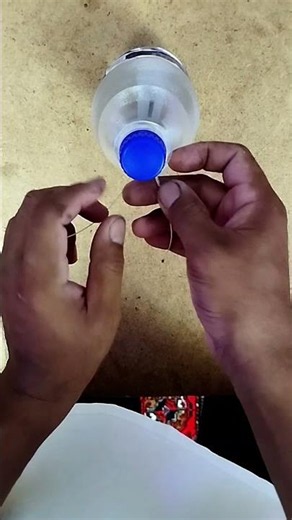 Can 3 matchsticks hold a full water bottle? 😱 #shorts