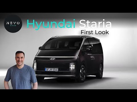 Hyundai Staria EV 1st Look