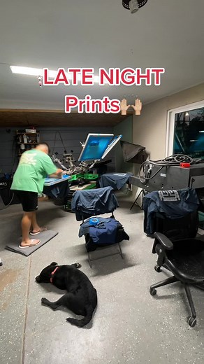 How to print one color #screenprint #print #foru