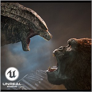 GODZILLA VS.KONG - FanArt / UE4