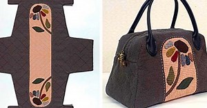 How To Make A DIY Quilted Bag Using A Free Pattern