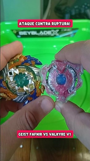 Beyblade Burst Battle: ( Burst Attack! ) Geist Fafnir vs Valkyre V1