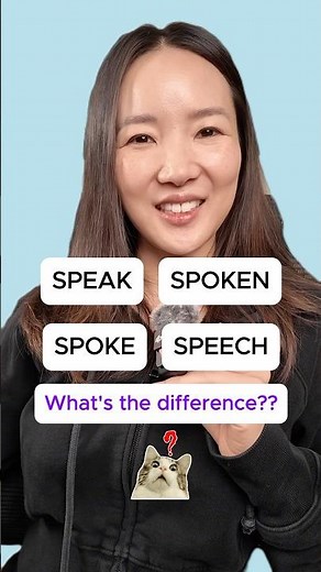 Learn Speak, Spoke, Spoken, Speech — Easy English Grammar 🗣️ #shorts #englishwords