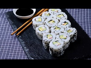How To Make California Rolls At Home - Easy Sushi Recipe