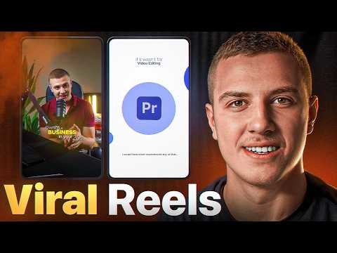 How to Edit Viral Instagram Reels using ONLY Premiere Pro! (Beginner's Guide)