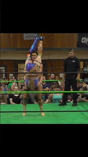 Megan Bayne Tombstone Piledriver on Billie Starkz