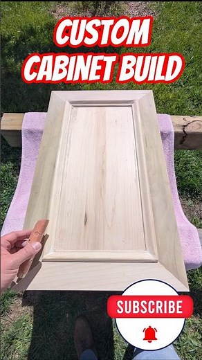Building Custom Kitchen Cabinets From Scratch #shorts