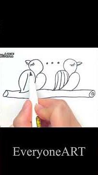 From 1212 to Birds | Easy Drawing for Everyone #numberdrawing #drawing #easydrawing #shortsfeed