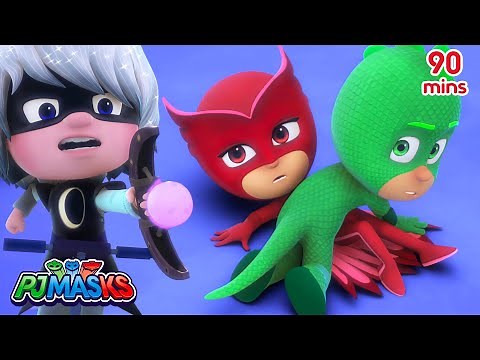 Gekko protects Owlette from Luna girl! | PJ Masks | Cartoons for Kids | #superheroes #pjmasks