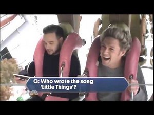 Liam quizzing the boys on a Roller Coaster - One Direction TV Special [HD]