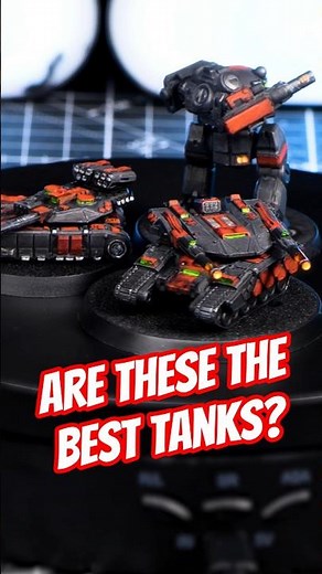 Making some epic 6mm scale tanks! #minipainting #ad