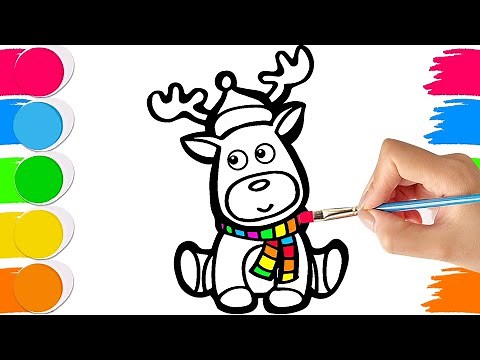 How to Draw a Reindeer | Step by Step