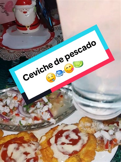 Ceviche de Pescado con Tilapia y Patacones Deliciosos