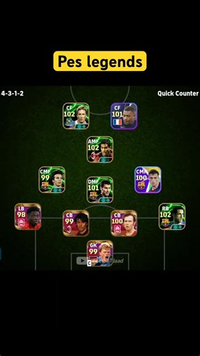 Pes Legends 🤯 #efootballmobile #efootball2026 #shorts