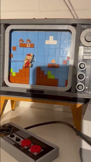 the LEGO Nintendo Entertainment System - Retro Gaming Fun!